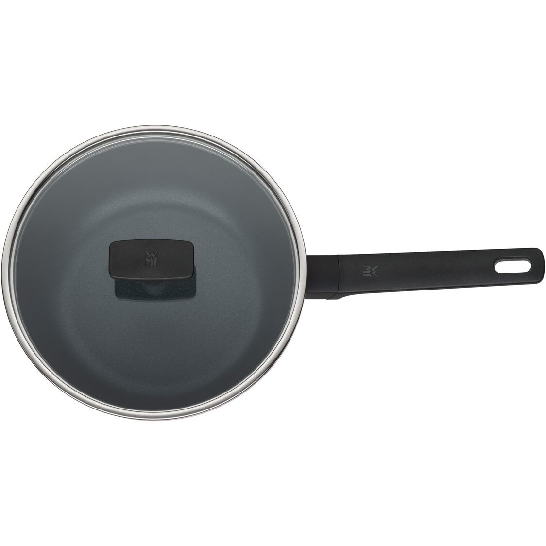 WMF Colorido IH Wok Pan With Glass Lid, 24cm (05-2524-4021)