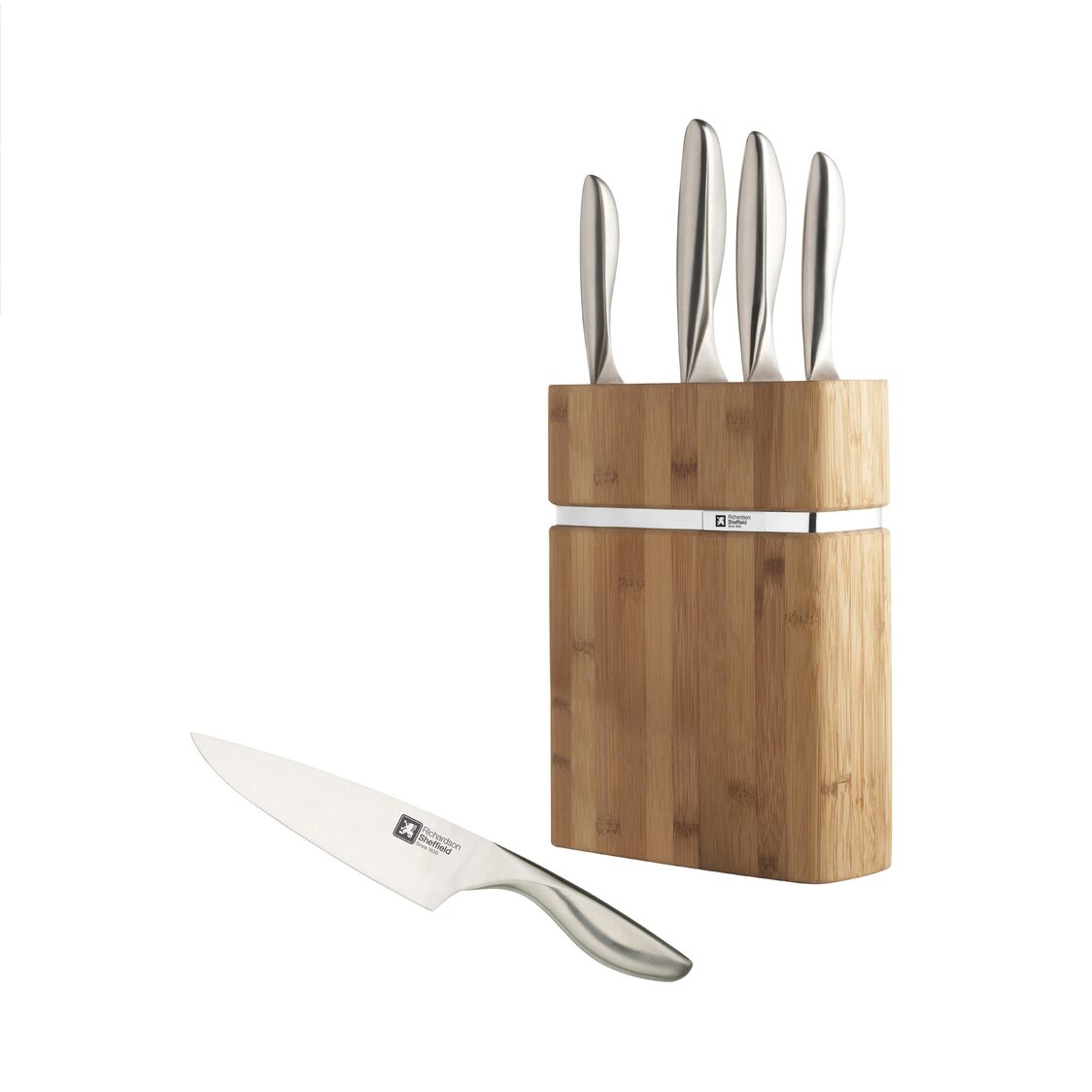RICHARDSON SHEFFIELD 5-Piece Knife Block Set - Forme (FO-5PC)