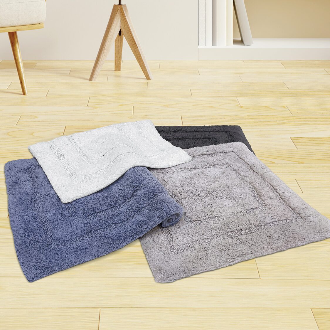 Charles Millen Signature Collection 100% Cotton Tufted Anti - slip Mat – MAXELL SQUARE - Metro Singapore Departmental Store - Celebrating 69 Years in SG
