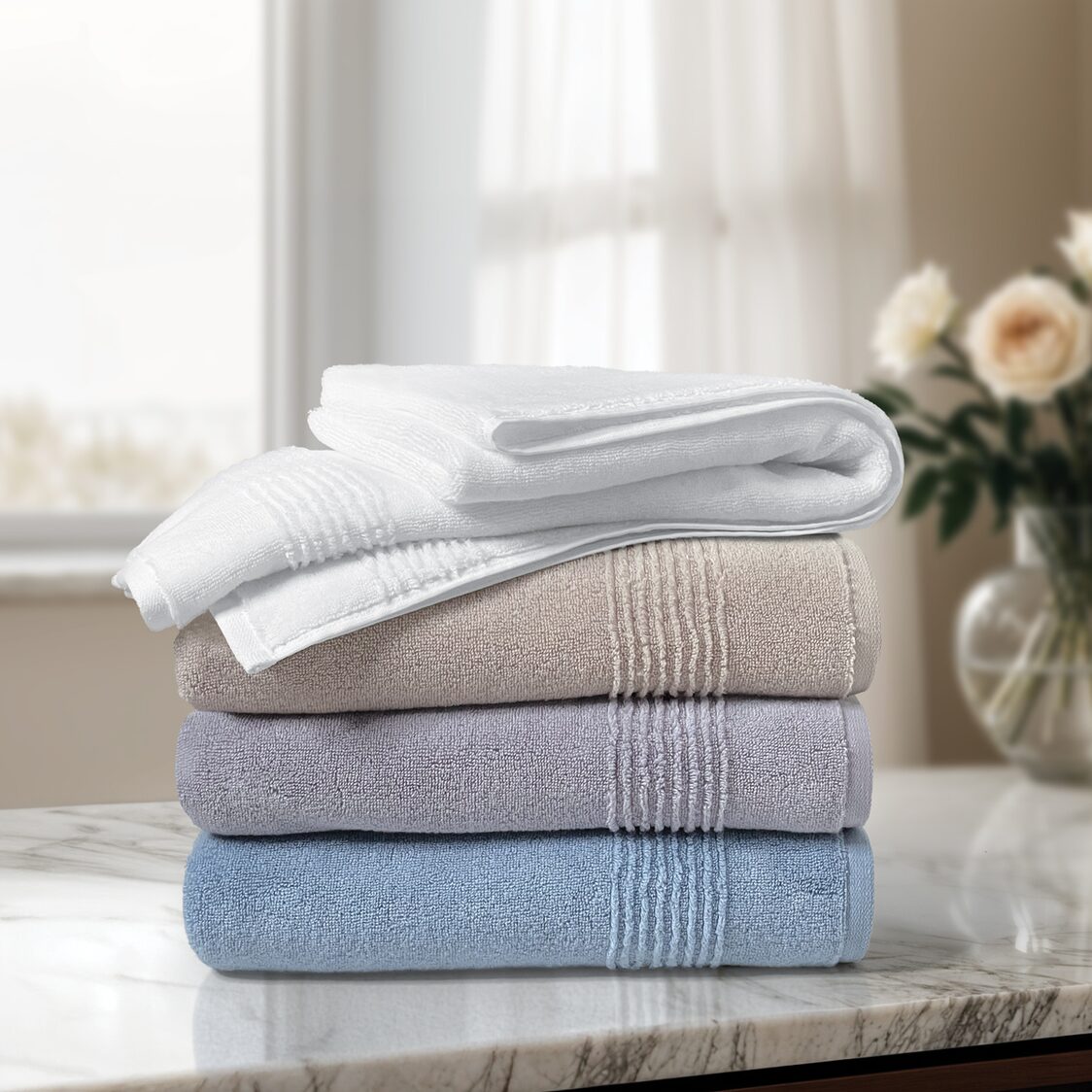 Charles Millen Signature Collection Riviere Air Bath Towel - Metro Singapore Departmental Store - Celebrating 69 Years in SG