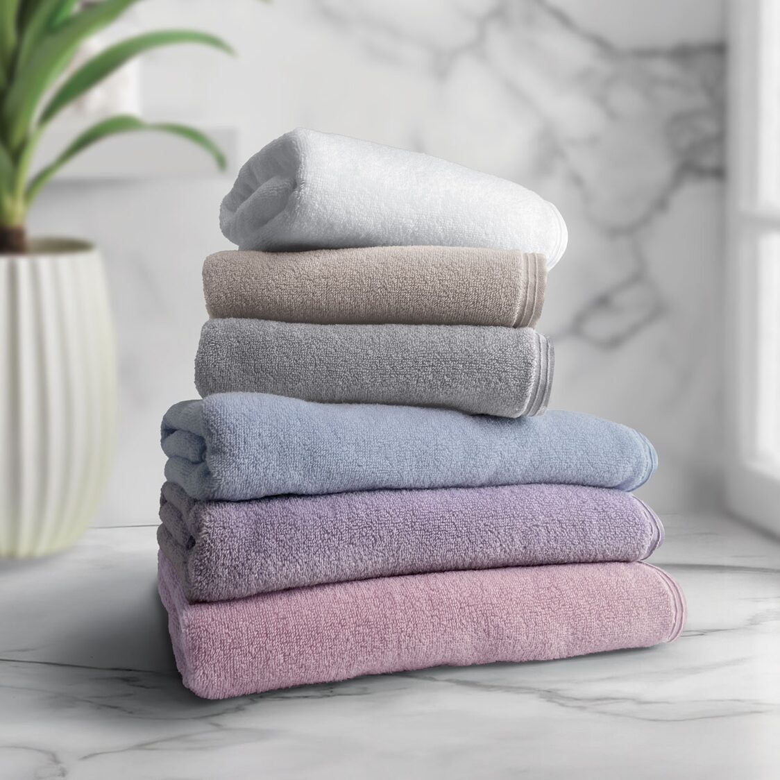 Charles Millen Signature Loft 100% Cloud - like Premium Cotton Bath Towel / Sports Towel - Metro Singapore Departmental Store - Celebrating 69 Years in SG