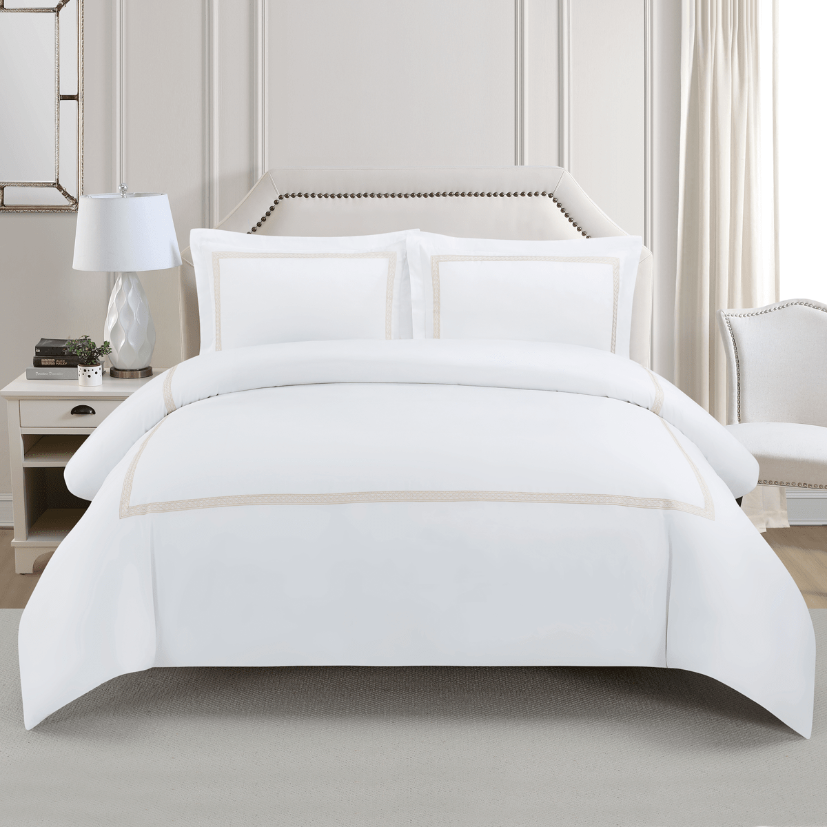 Charles Millen Signature Vouge Collection 100% Pima Cotton Bed Linen - Metro Singapore Departmental Store - Celebrating 69 Years in SG