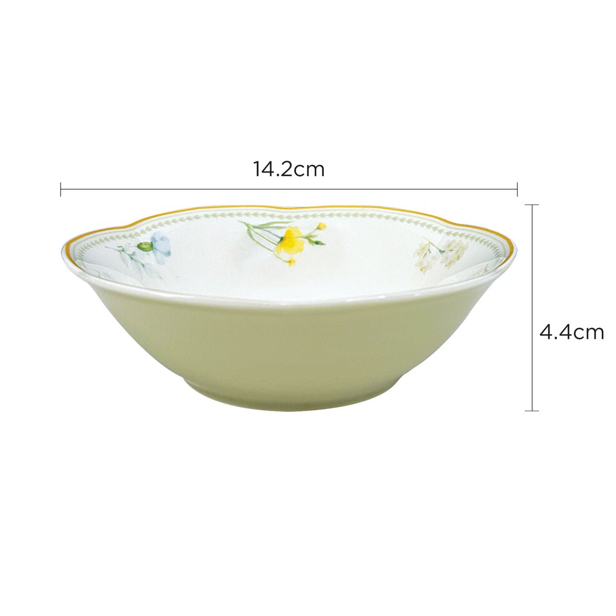 Charles Millen Soirée Botanique Fine Porcelain Tableware - Buttercup - Metro Singapore Departmental Store - Celebrating 69 Years in SG