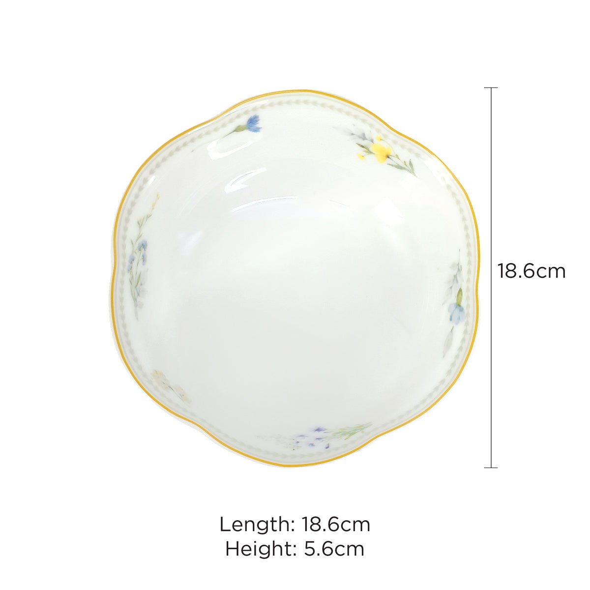 Charles Millen Soirée Botanique Fine Porcelain Tableware - Buttercup - Metro Singapore Departmental Store - Celebrating 69 Years in SG