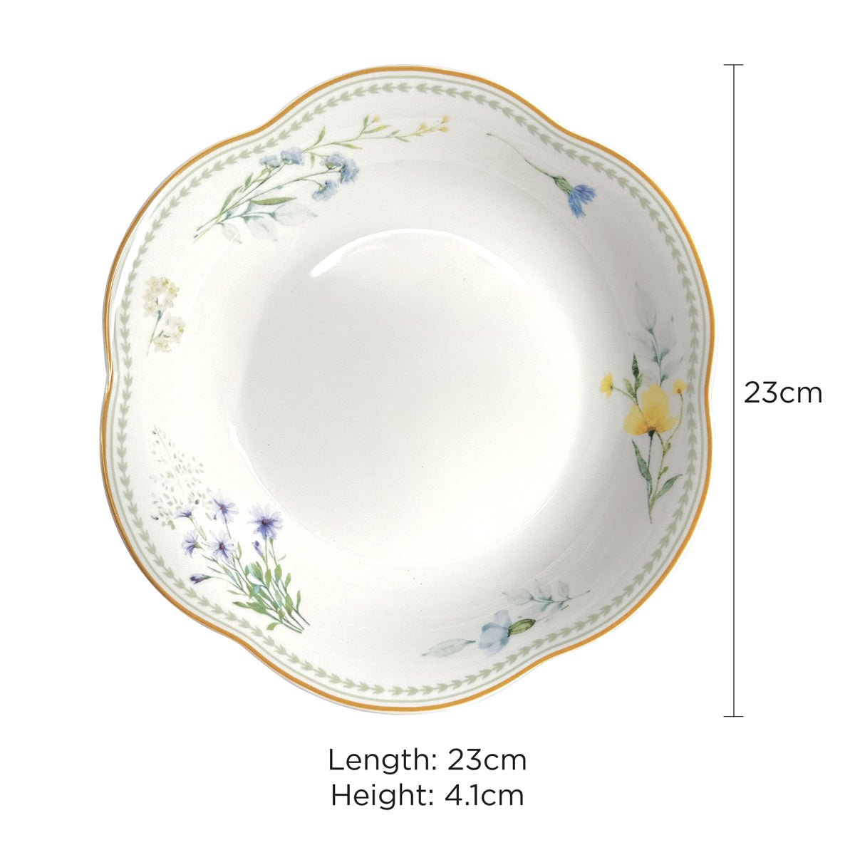 Charles Millen Soirée Botanique Fine Porcelain Tableware - Buttercup - Metro Singapore Departmental Store - Celebrating 69 Years in SG