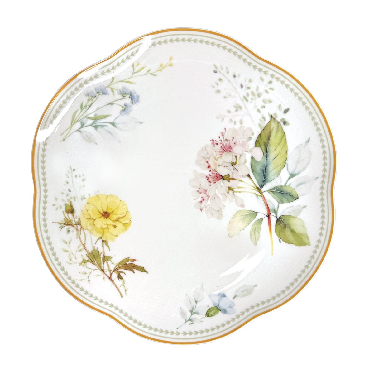 Charles Millen Soirée Botanique Fine Porcelain Tableware - Buttercup - Metro Singapore Departmental Store - Celebrating 69 Years in SG