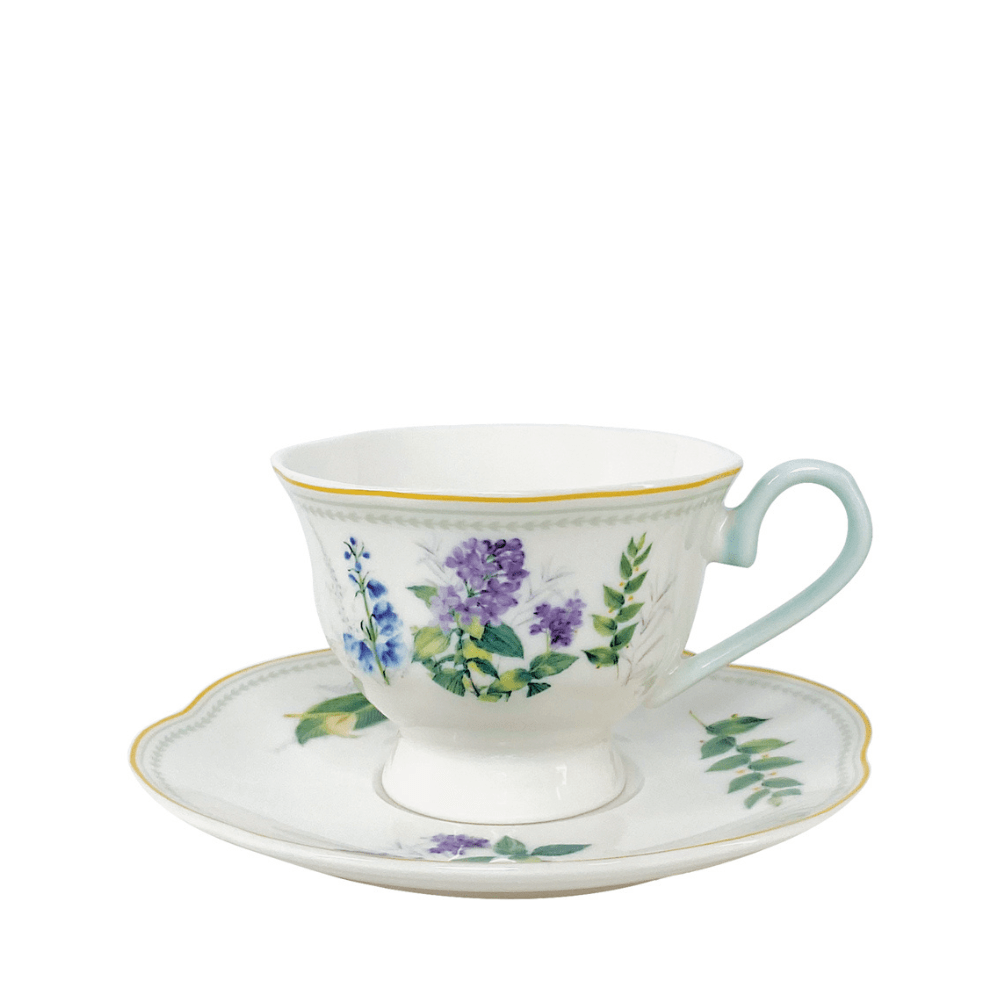 Charles Millen Soirée Botanique Fine Porcelain Tableware - Lilac - Metro Singapore Departmental Store - Celebrating 69 Years in SG