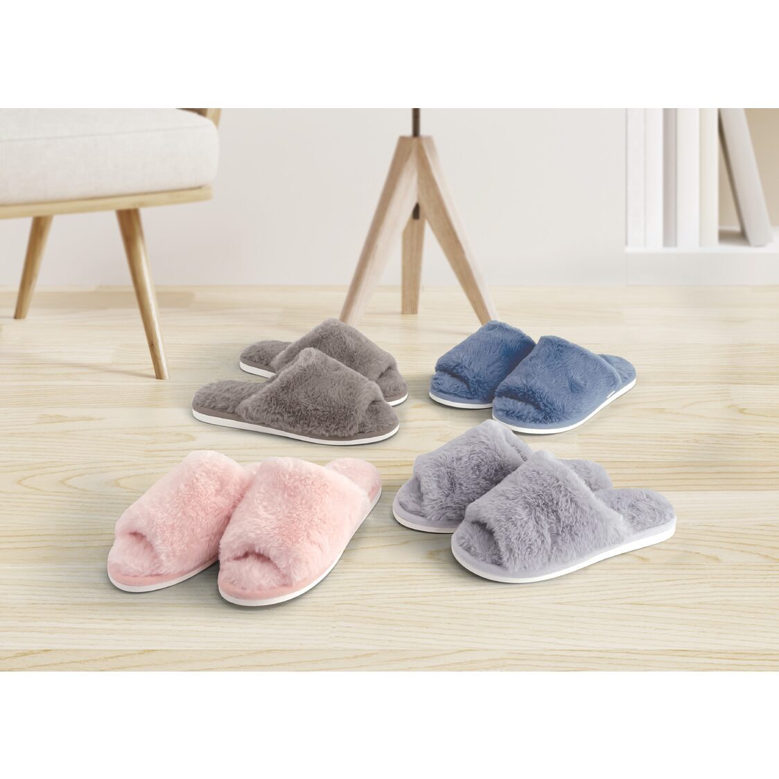 Charles Millen Suite Collection Gaby Bedroom Slipper (Ladies) - Metro Singapore Departmental Store - Celebrating 69 Years in SG