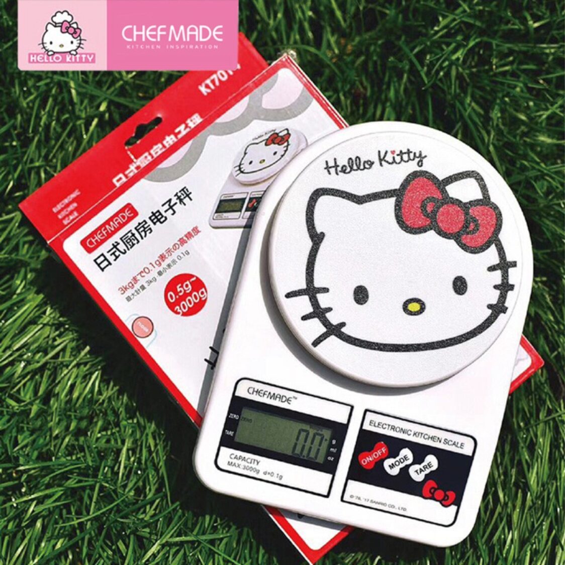 Chefmade Hello Kitty ABS Electronic Kitchen Scale 1898CM - KT7014 - Metro Singapore Departmental Store - Celebrating 69 Years in SG
