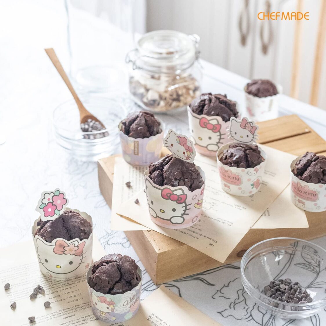Chefmade Hello Kitty Baking Cups Set 1898CM - KT7121 - Metro Singapore Departmental Store - Celebrating 69 Years in SG
