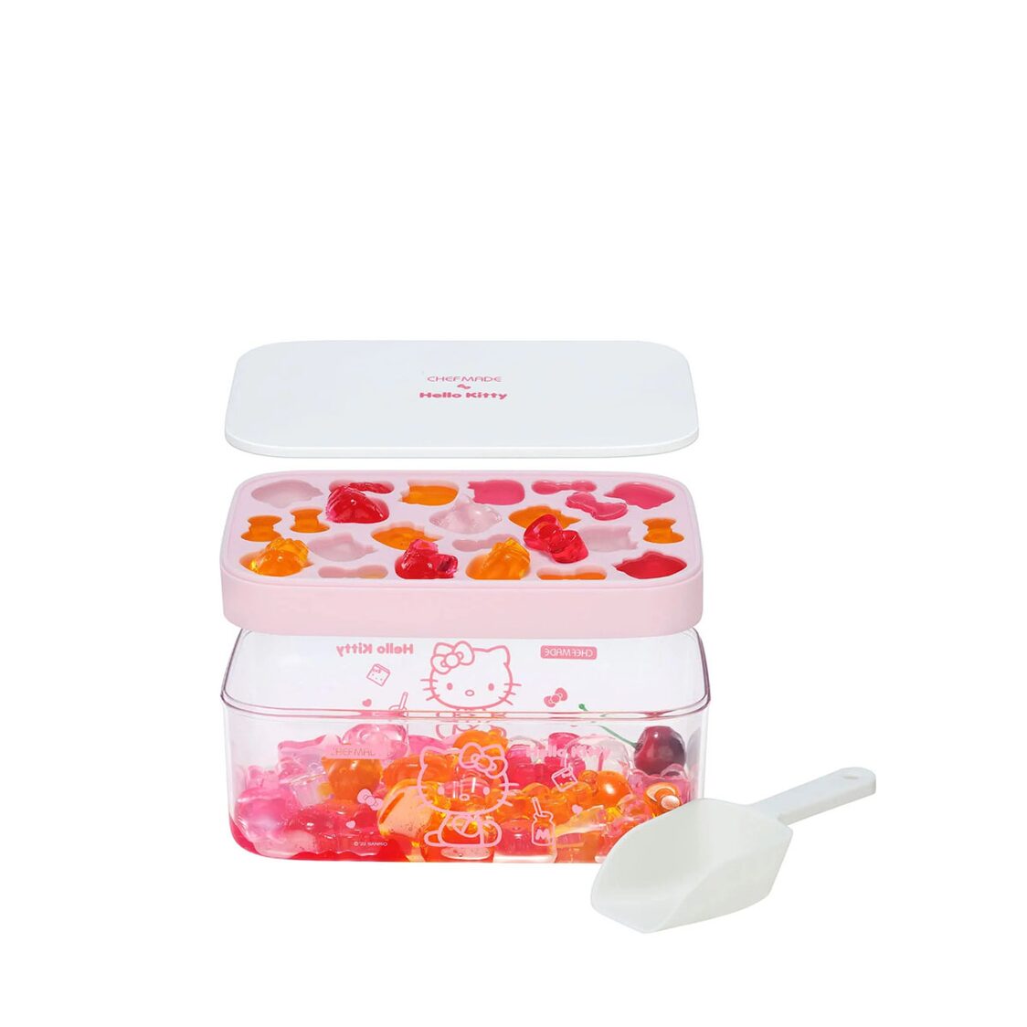 Chefmade Hello Kitty Ice Cube Tray with Lid and Bin 1898CM - KT7110 - Metro Singapore Departmental Store - Celebrating 69 Years in SG