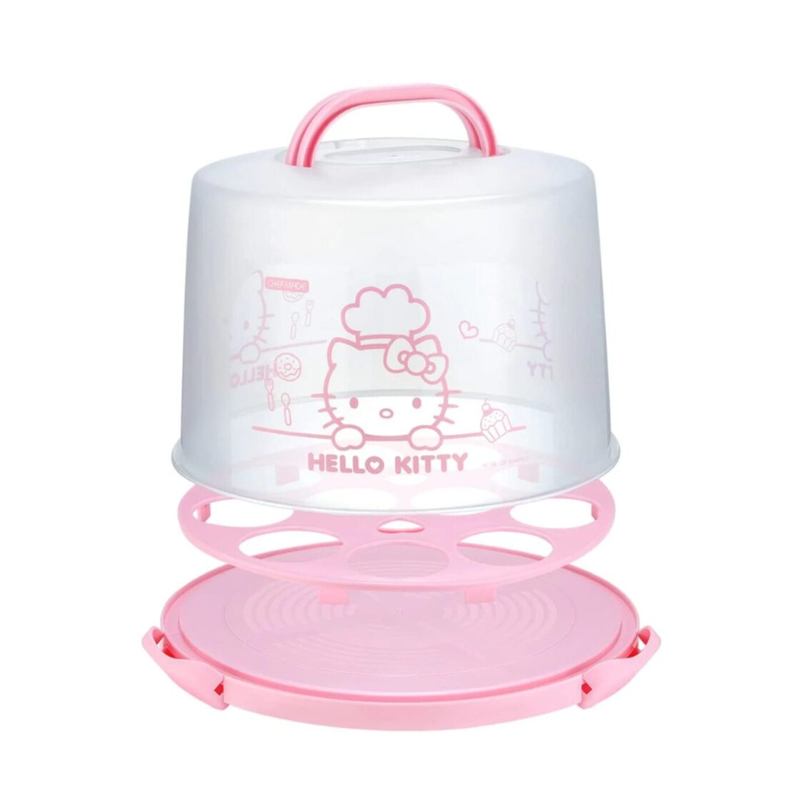 Chefmade Hello Kitty PP Cake Carrier 1898CM - KT7034 - Metro Singapore Departmental Store - Celebrating 69 Years in SG