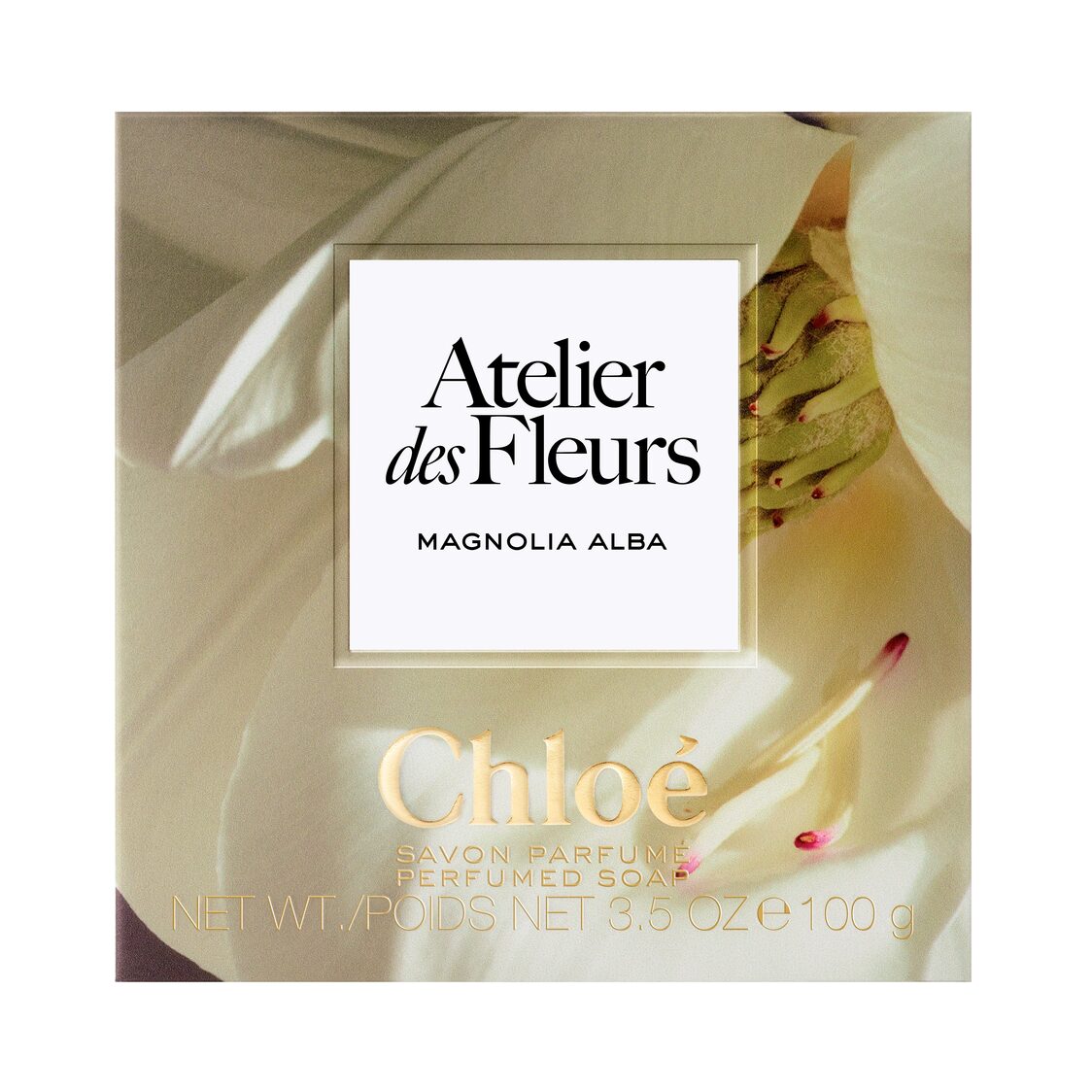 Chloé Atelier des Fleurs Magnolia Alba Perfumed Soap 100g - Metro Singapore Departmental Store - Celebrating 69 Years in SG
