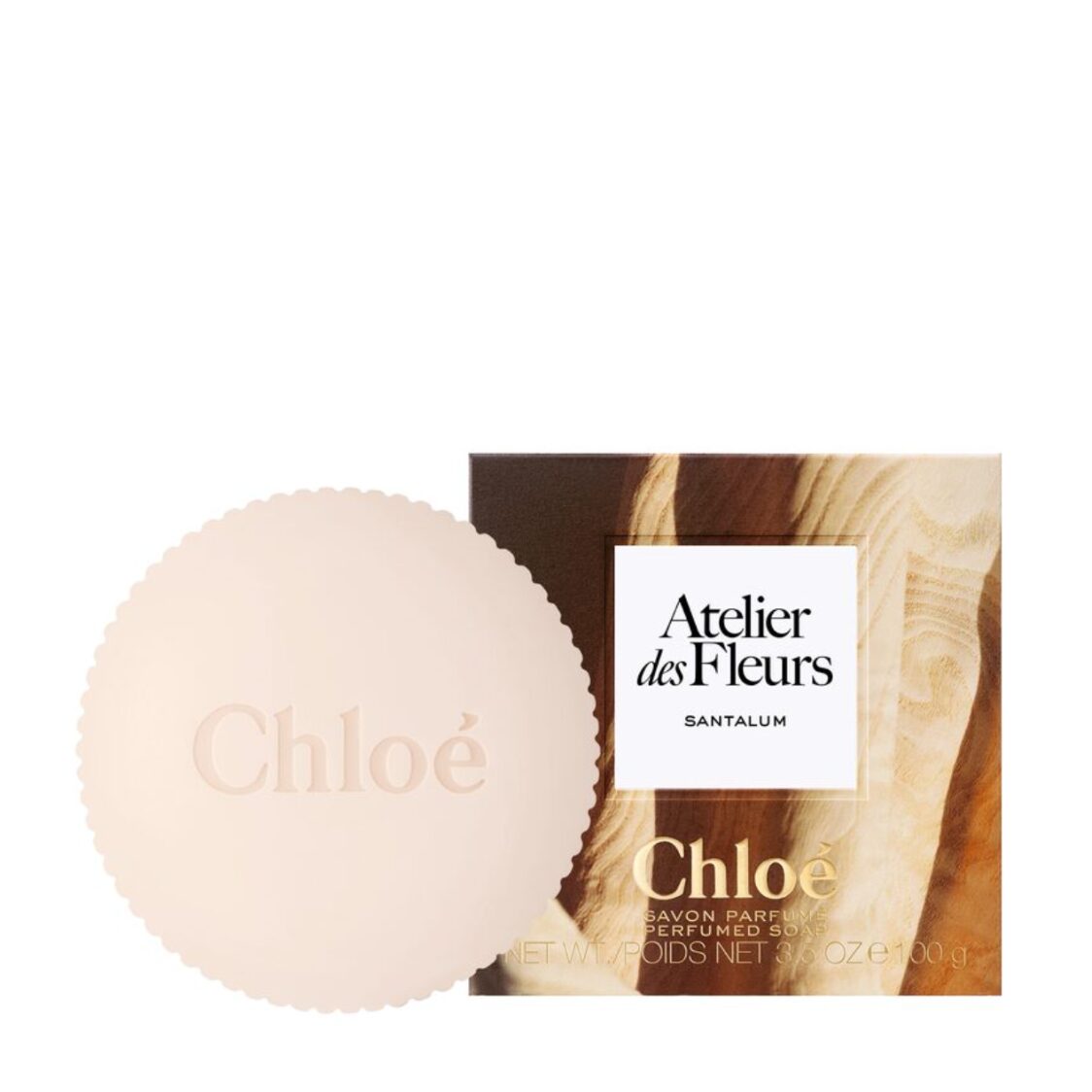 Chloé Atelier des Fleurs Santalum Perfumed Soap 3.5oz - Metro Singapore Departmental Store - Celebrating 69 Years in SG
