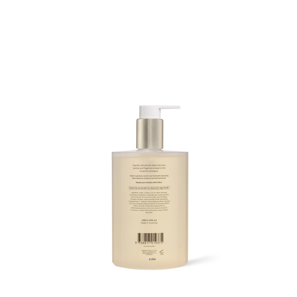 Circa Hand Wash 450ml - Jasmine & Magnolia - Metro Singapore Departmental Store - Celebrating 69 Years in SG