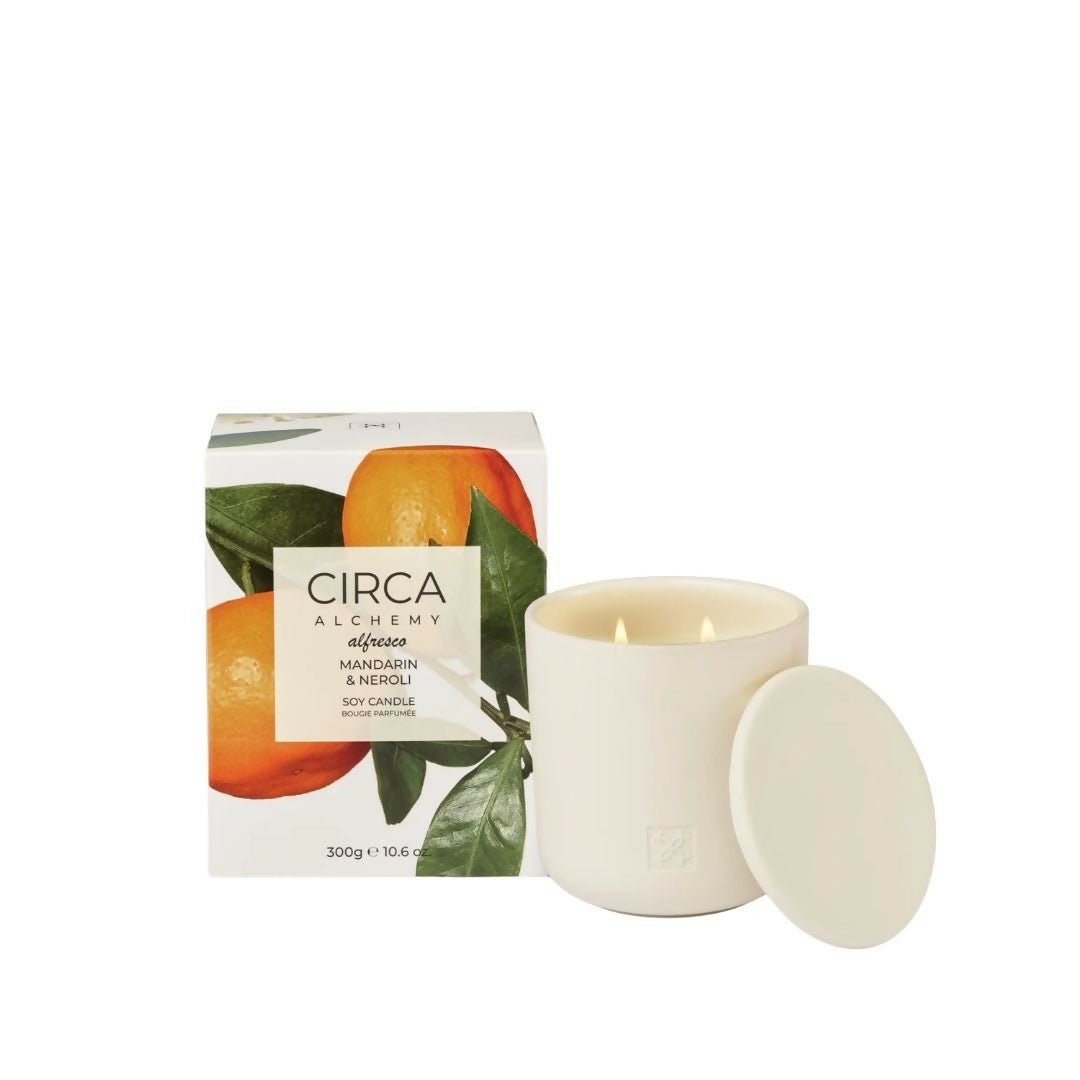 Circa Soy Candle 300g Mandarin & Neroli - Metro Singapore Departmental Store - Celebrating 69 Years in SG