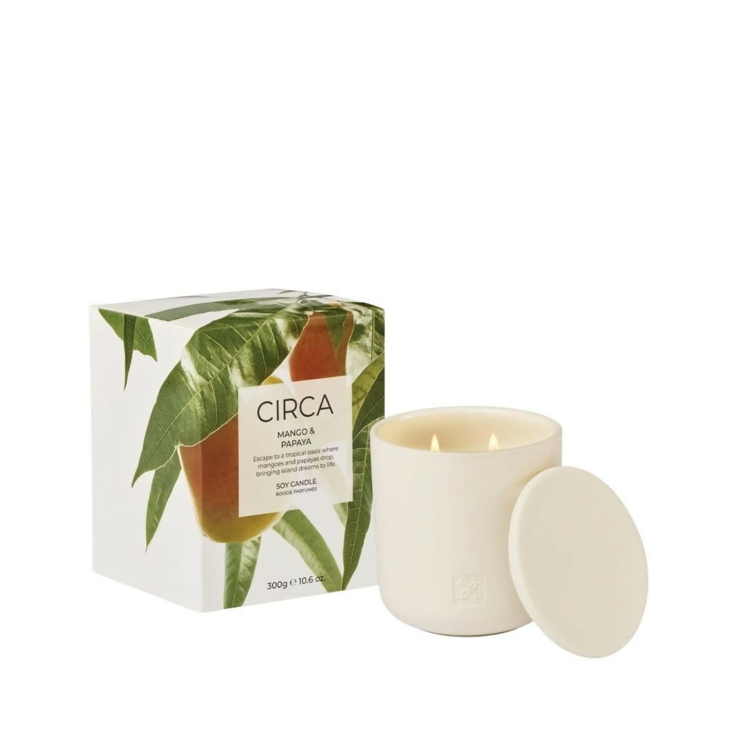 Circa Soy Candle 300g Mango & Papaya - Metro Singapore Departmental Store - Celebrating 69 Years in SG