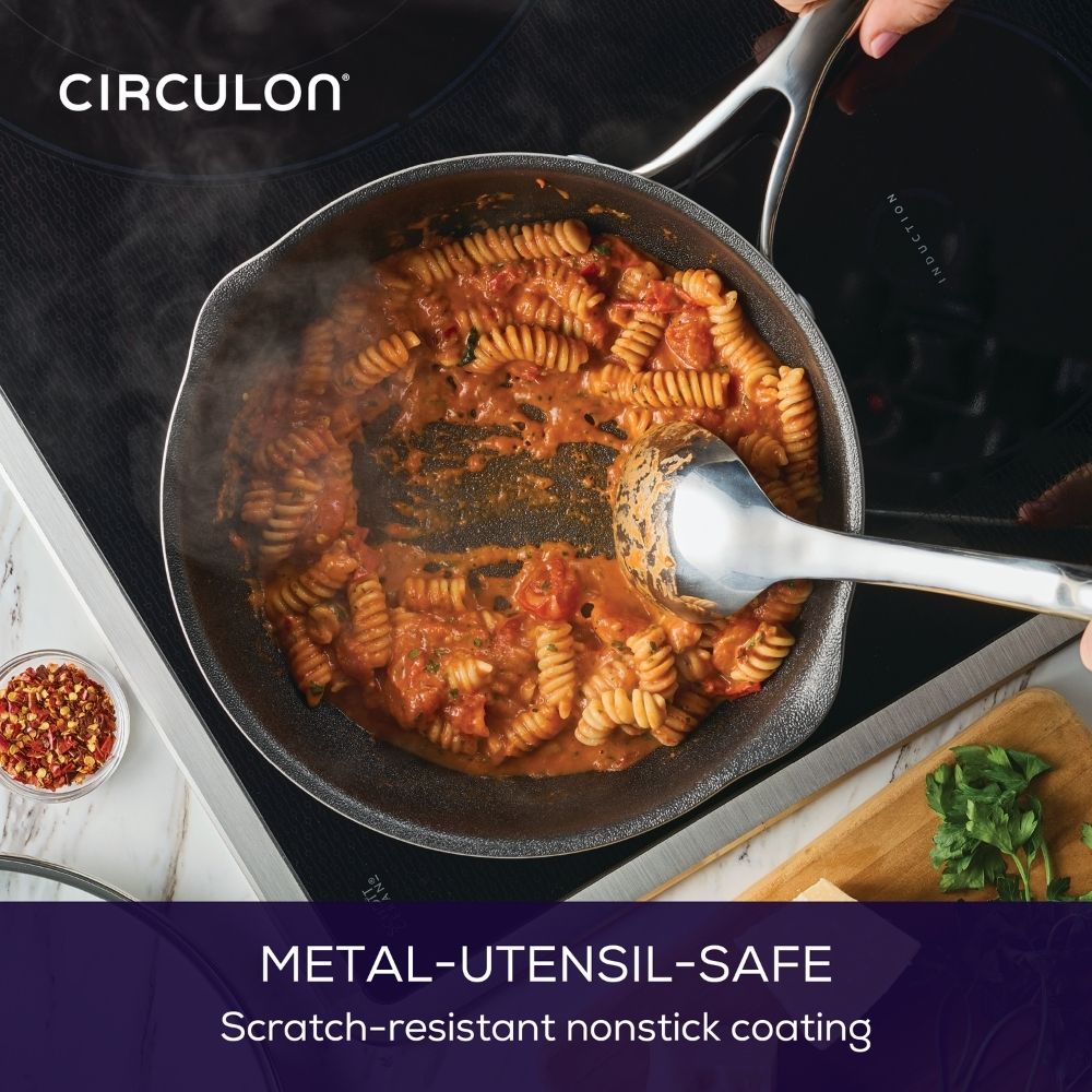 Circulon Infinity Nonstick 24cm/2.8L Multi-Pan with Glass Lid and Lid Holder 80303 - Metro Singapore Departmental Store - Celebrating 69 Years in SG