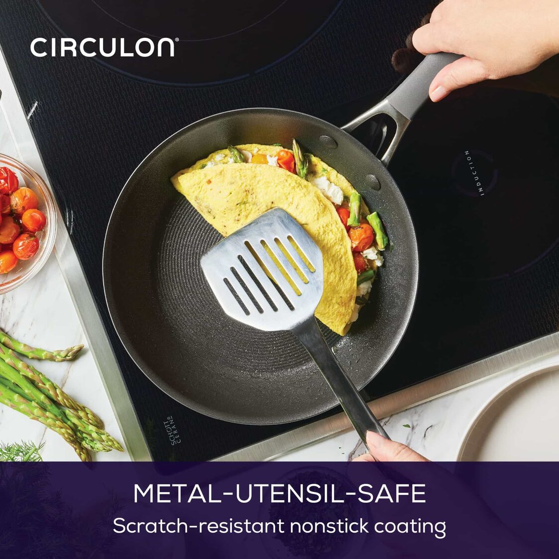 Circulon ScratchDefense A1 Nonstick 25.4cm Frypan - Metro Singapore Departmental Store - Celebrating 69 Years in SG