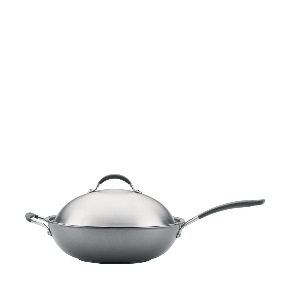Circulon ScratchDefense A1 Nonstick 34cm Covered Stirfry Pan with Helper Handle 82199 - Metro Singapore Departmental Store - Celebrating 69 Years in SG