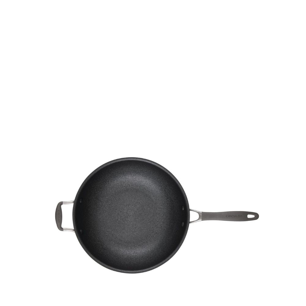 Circulon ScratchDefense A1 Nonstick 34cm Stirfry Pan with Helper Handle 81829 - Metro Singapore Departmental Store - Celebrating 69 Years in SG