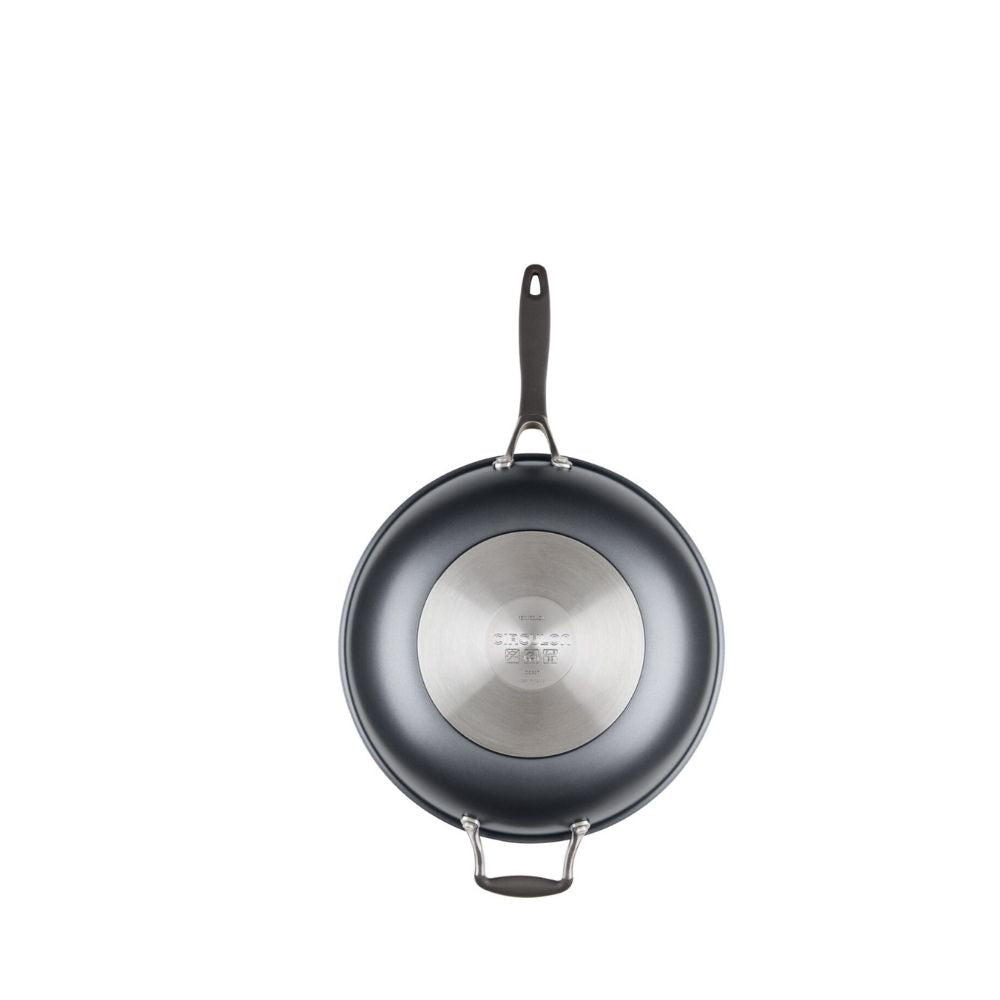 Circulon ScratchDefense A1 Nonstick 34cm Stirfry Pan with Helper Handle 81829 - Metro Singapore Departmental Store - Celebrating 69 Years in SG