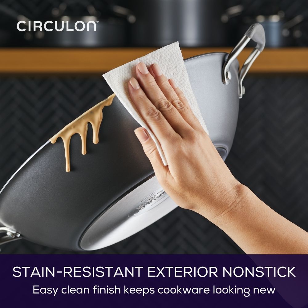 Circulon ScratchDefense A1 Nonstick 36cm Covered Wok 81830 - Metro Singapore Departmental Store - Celebrating 69 Years in SG
