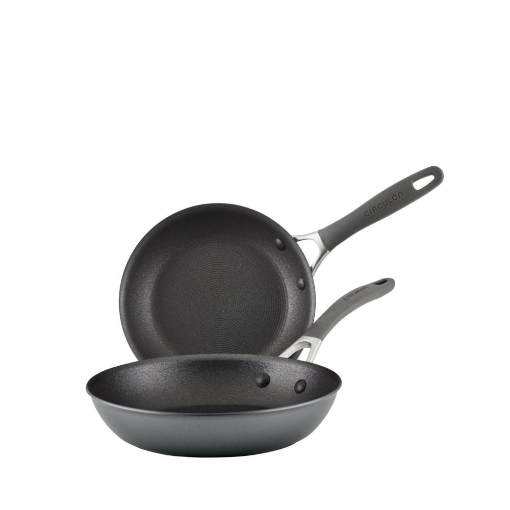 Circulon ScratchDefense A1 Nonstick Frypan Twin Pack Set (21.5/25.4cm) 81840 - Metro Singapore Departmental Store - Celebrating 69 Years in SG