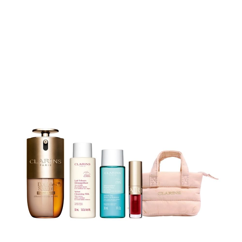 Clarins Double Serum Foundation Set (Worth $153) - Metro Singapore Departmental Store - Celebrating 69 Years in SG