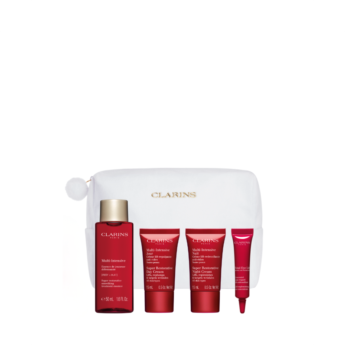 Clarins Super Restorative Day Cream Set (Worth $502) Gifts