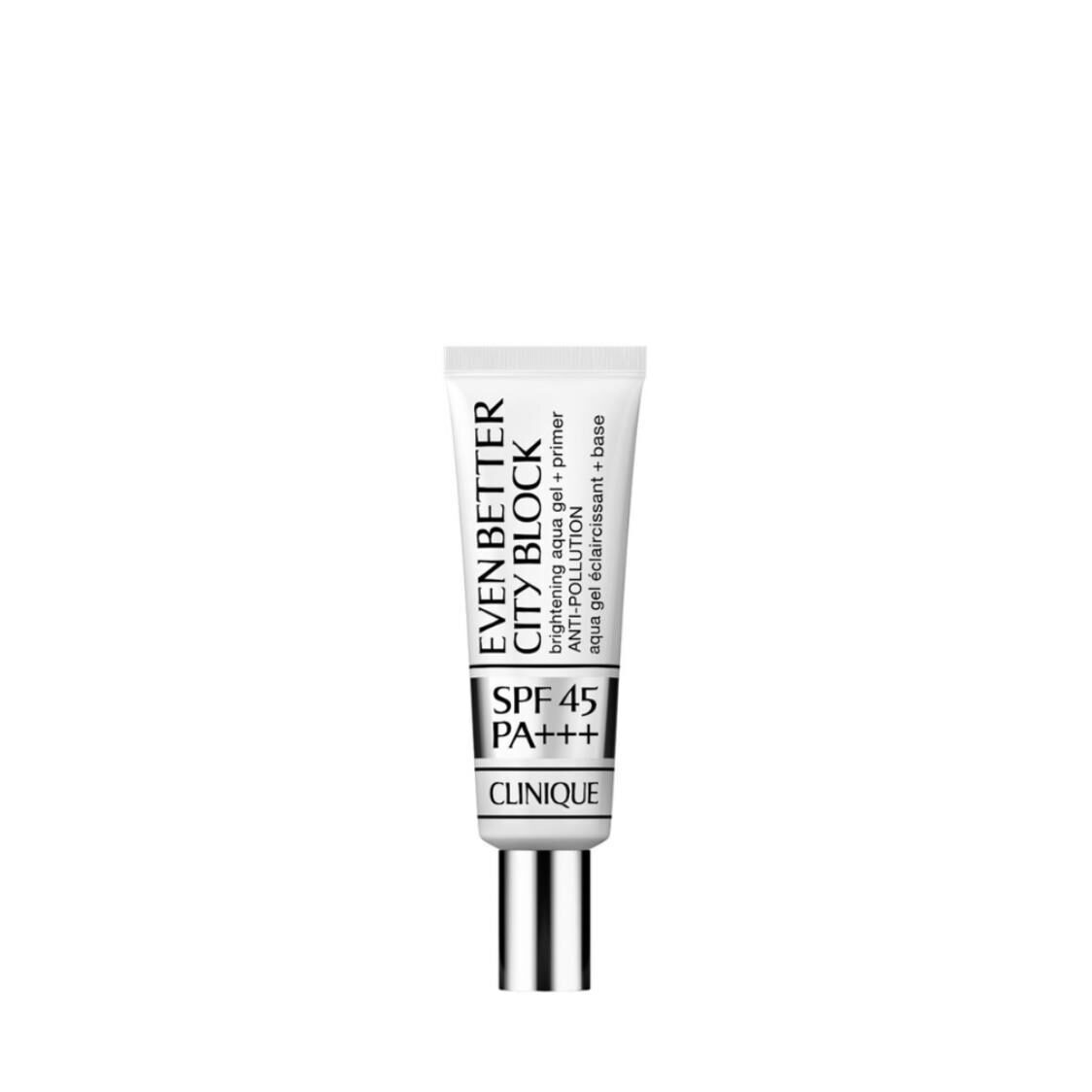 Clinique Even Better City Block Brightening Aqua Gel + Anti - Pollution Primer SPF 45/PA+++ - Metro Singapore Departmental Store - Celebrating 69 Years in SG