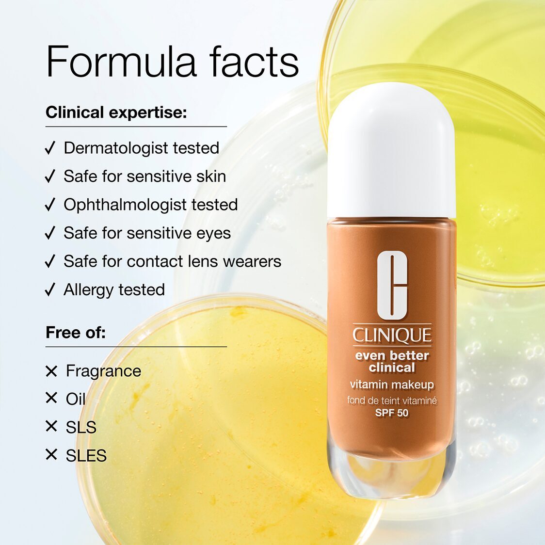 Clinique Even Better Clinical™ Vitamin Makeup SPF 50/PA++++ 30ml - Metro Singapore Departmental Store - Celebrating 69 Years in SG