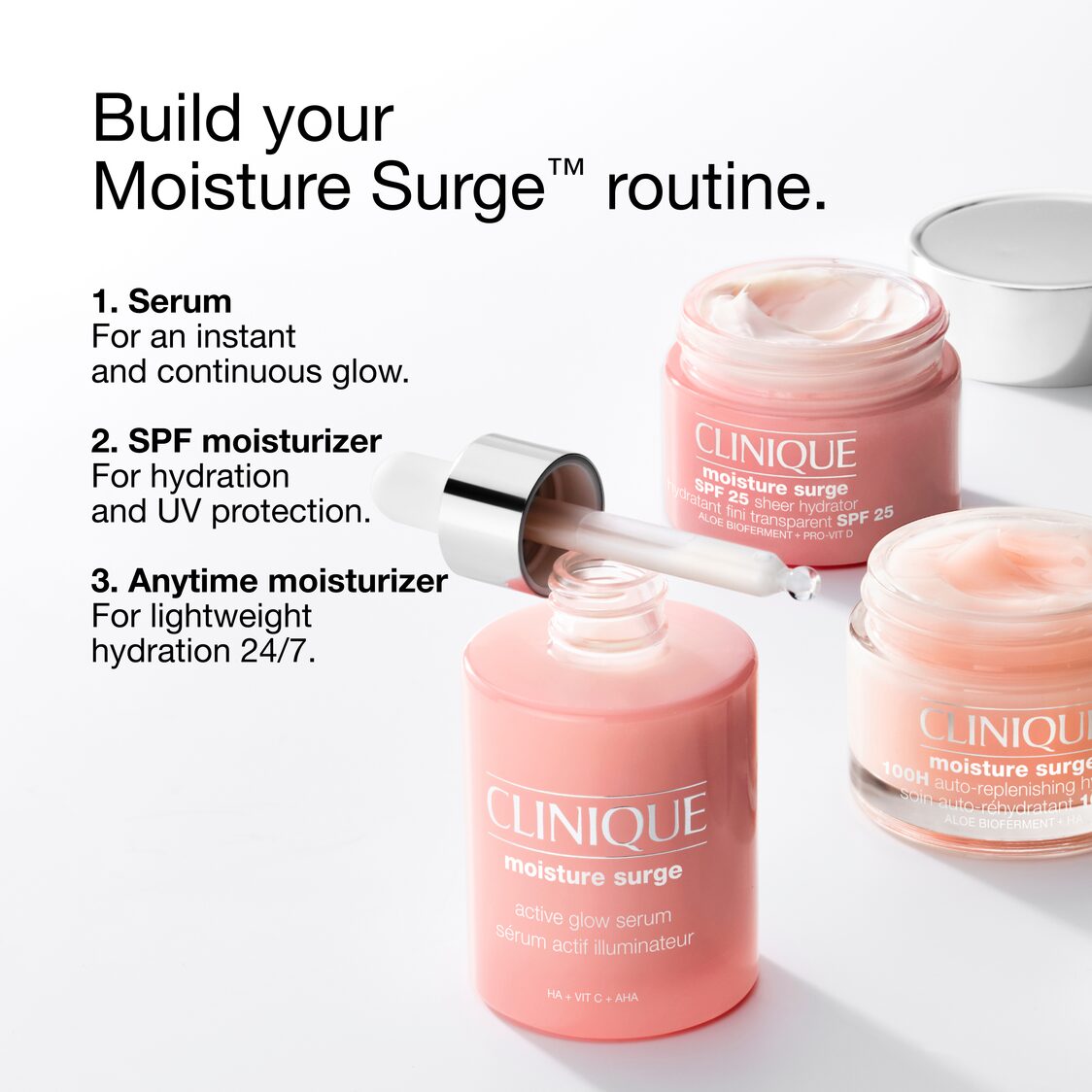 Clinique Moisture Surge™ Active Glow Serum - Metro Singapore Departmental Store - Celebrating 69 Years in SG
