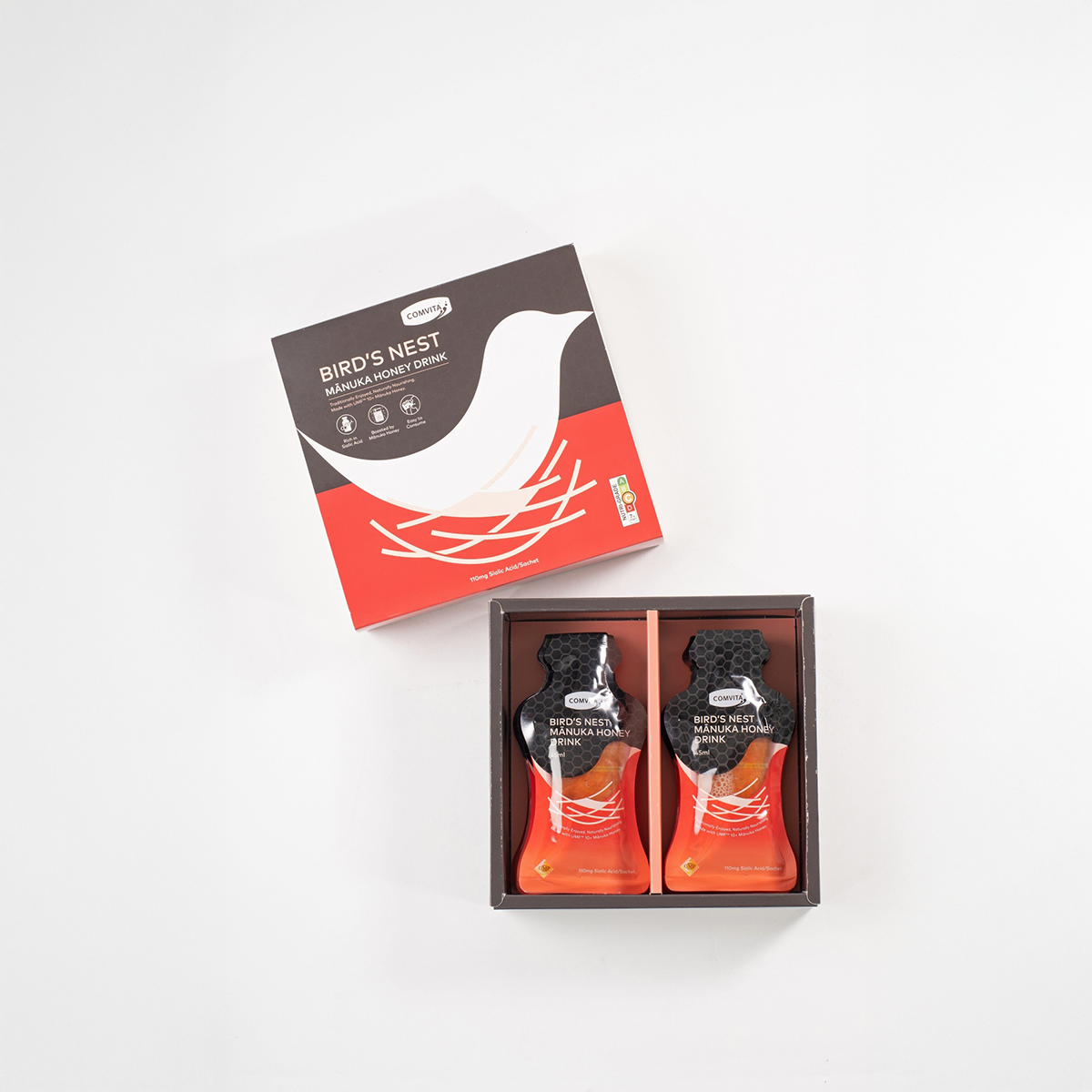 Comvita Manuka Honey Bird's Nest Drink (10 x 45ml)