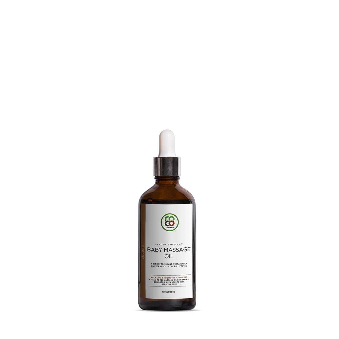 Coco Veda Baby Massage Oil 100ml - Metro Singapore Departmental Store - Celebrating 69 Years in SG