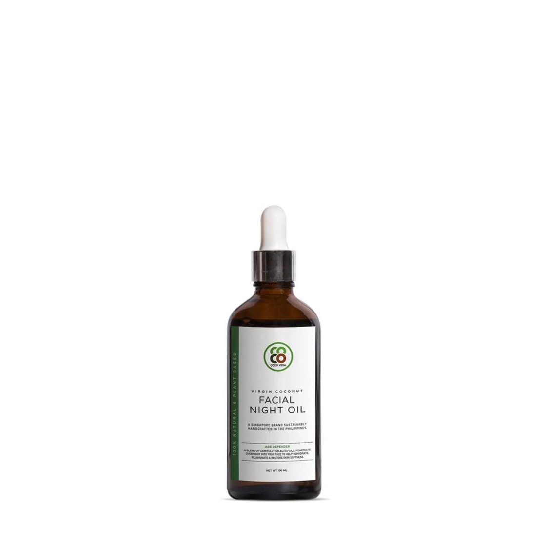 Coco Veda Facial Night Oil - Age Defender 100ml - Metro Singapore Departmental Store - Celebrating 69 Years in SG