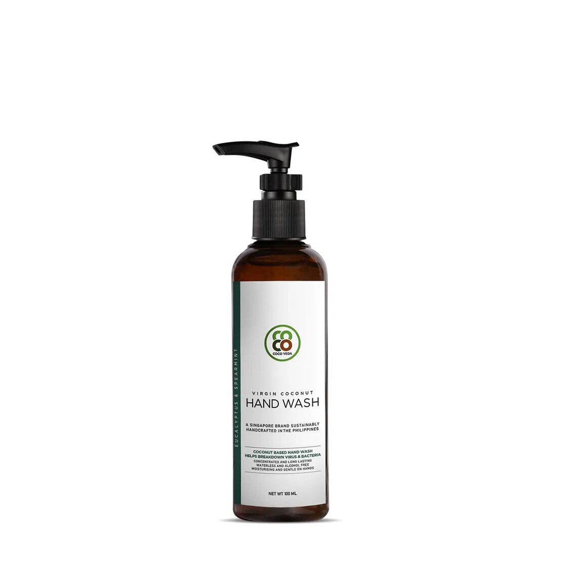 Coco Veda Hand Wash - Eucalyptus And Spearmint 100ml - Metro Singapore Departmental Store - Celebrating 69 Years in SG