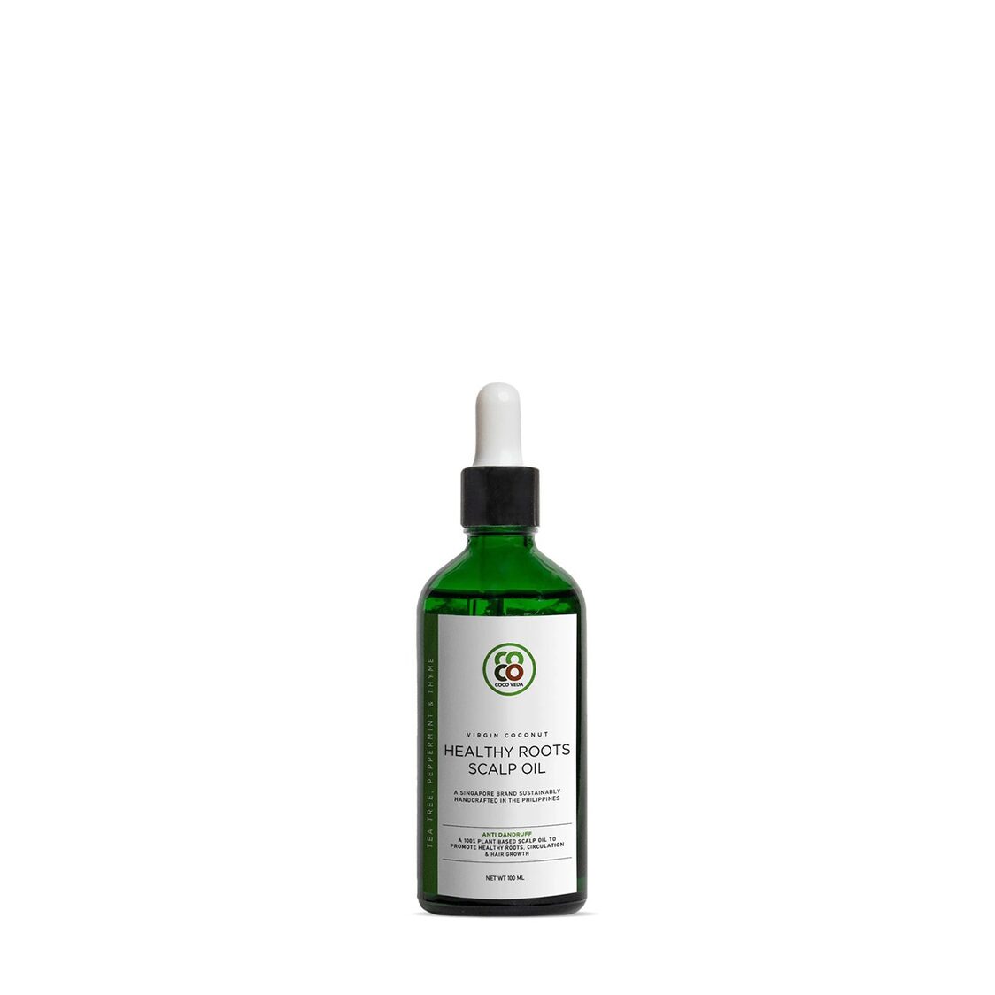 Coco Veda Healthy Roots Scalp Oil - Anti Dandruff 100ml - Metro Singapore Departmental Store - Celebrating 69 Years in SG