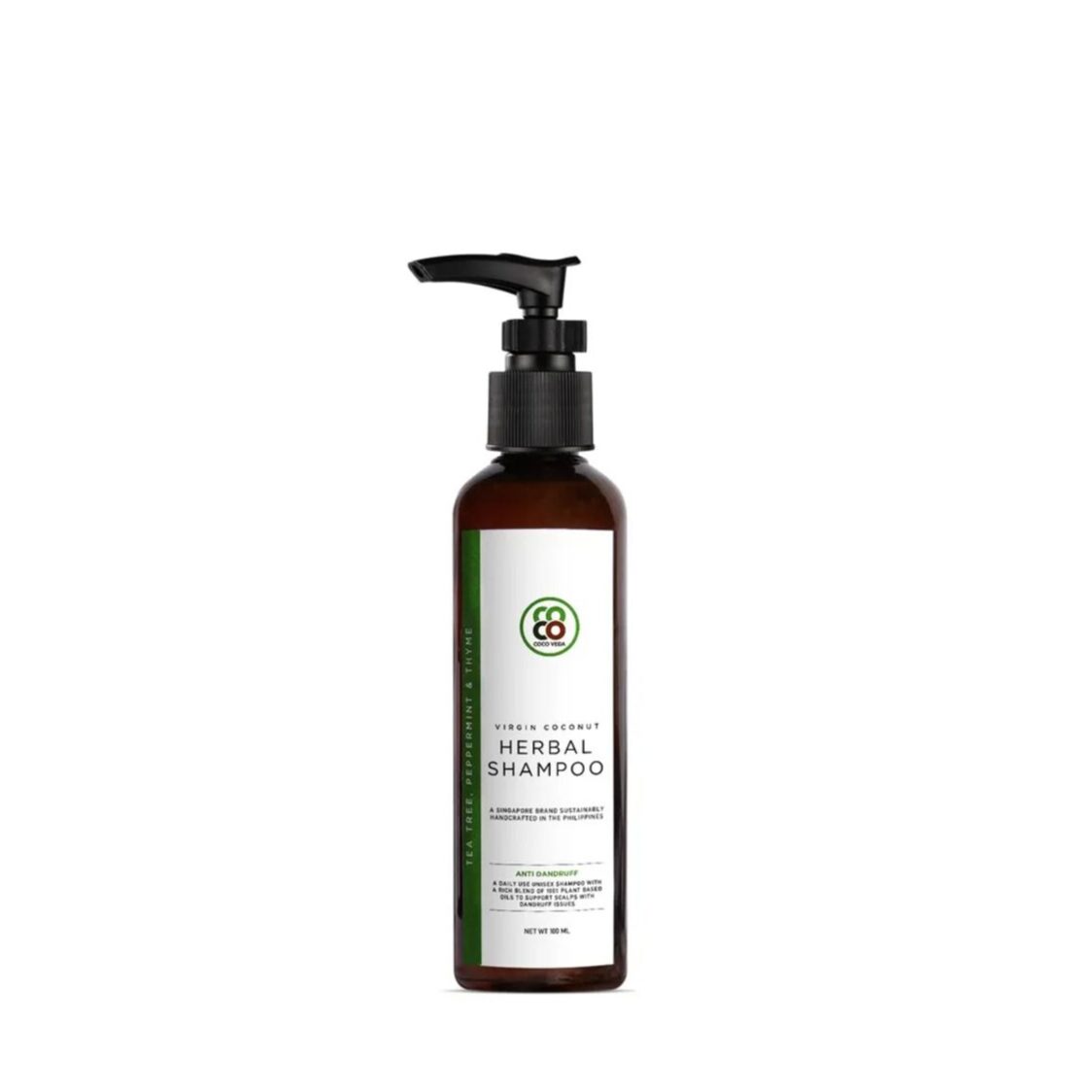 Coco Veda Herbal Shampoo - Anti Dandruff 100ml - Metro Singapore Departmental Store - Celebrating 69 Years in SG