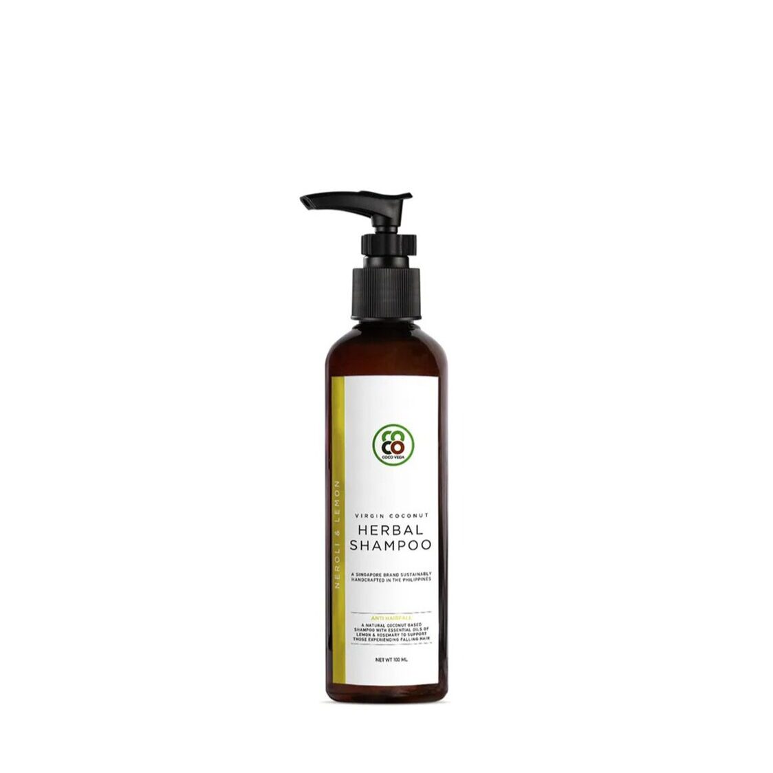 Coco Veda Herbal Shampoo - Anti Hair Fall 100ml - Metro Singapore Departmental Store - Celebrating 69 Years in SG