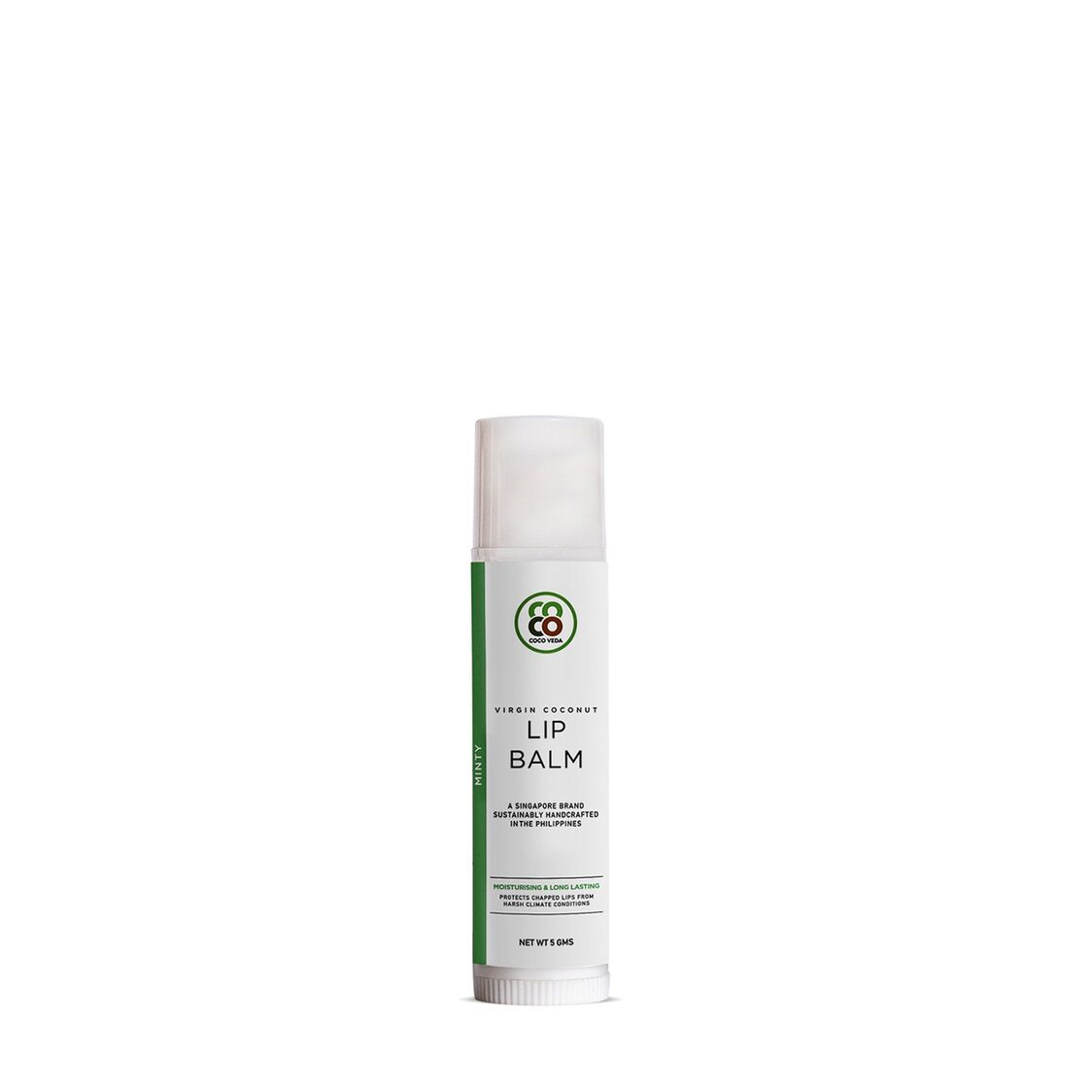 Coco Veda Lip Balm - Minty 5g - Metro Singapore Departmental Store - Celebrating 69 Years in SG