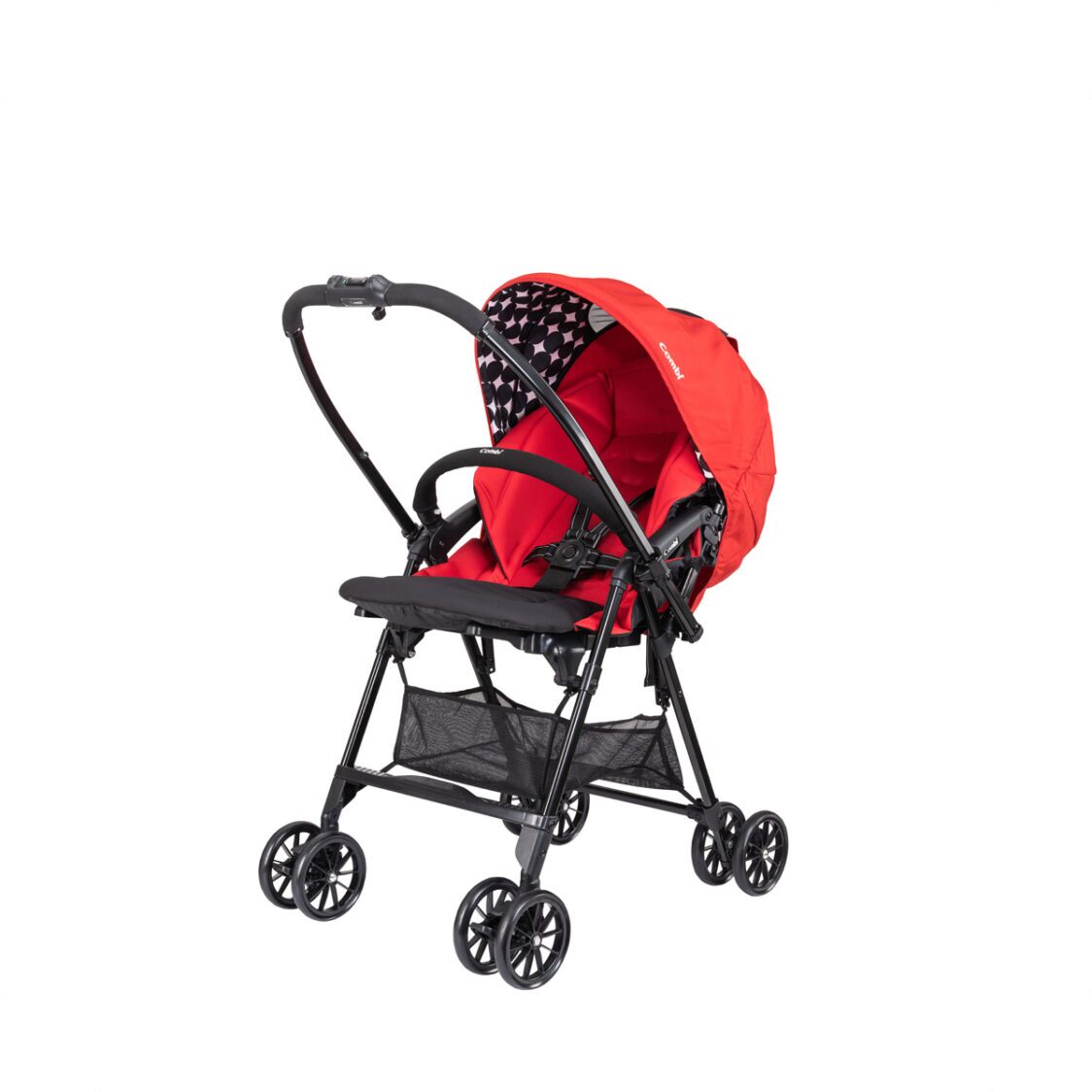 Combi Neyo Plus Stroller 1~48 Months 4.8KG 117339 - Red - Metro Singapore Departmental Store - Celebrating 69 Years in SG