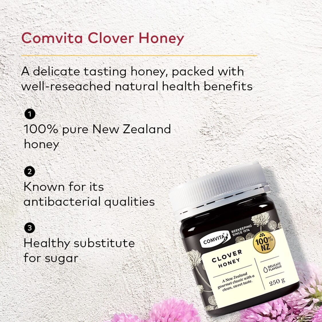 Comvita® Clover Honey 500g - Metro Singapore Departmental Store - Celebrating 69 Years in SG