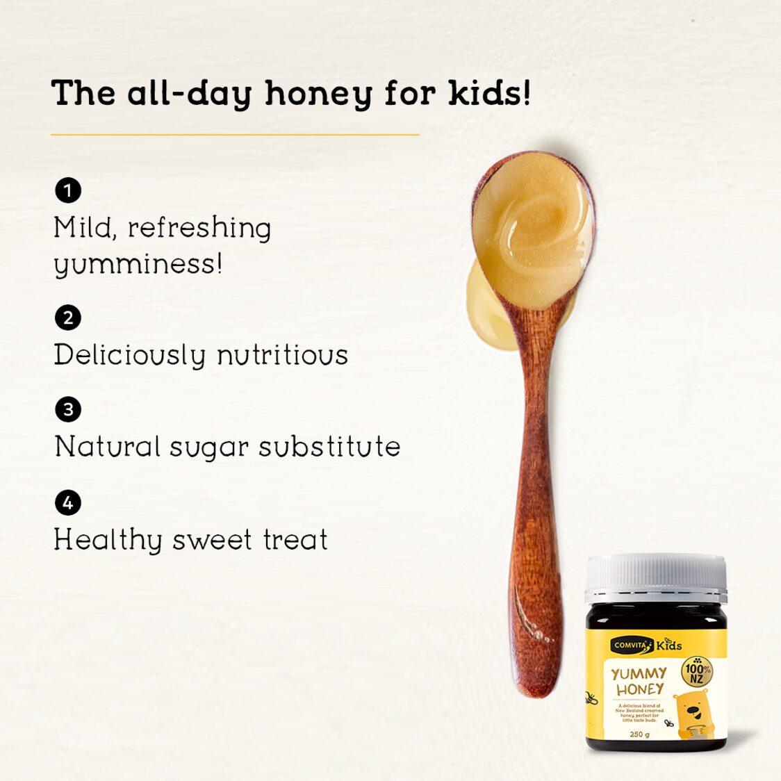 Comvita Kids Yummy Honey - Metro Singapore Departmental Store - Celebrating 69 Years in SG