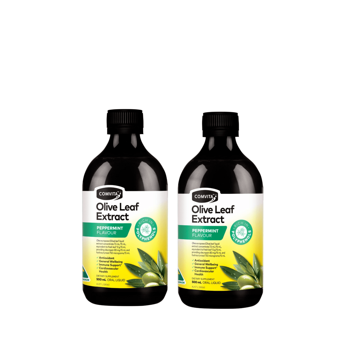 Comvita Olive Leaf Extract 500ml (2 Bottles) - Metro Singapore Departmental Store - Celebrating 69 Years in SG