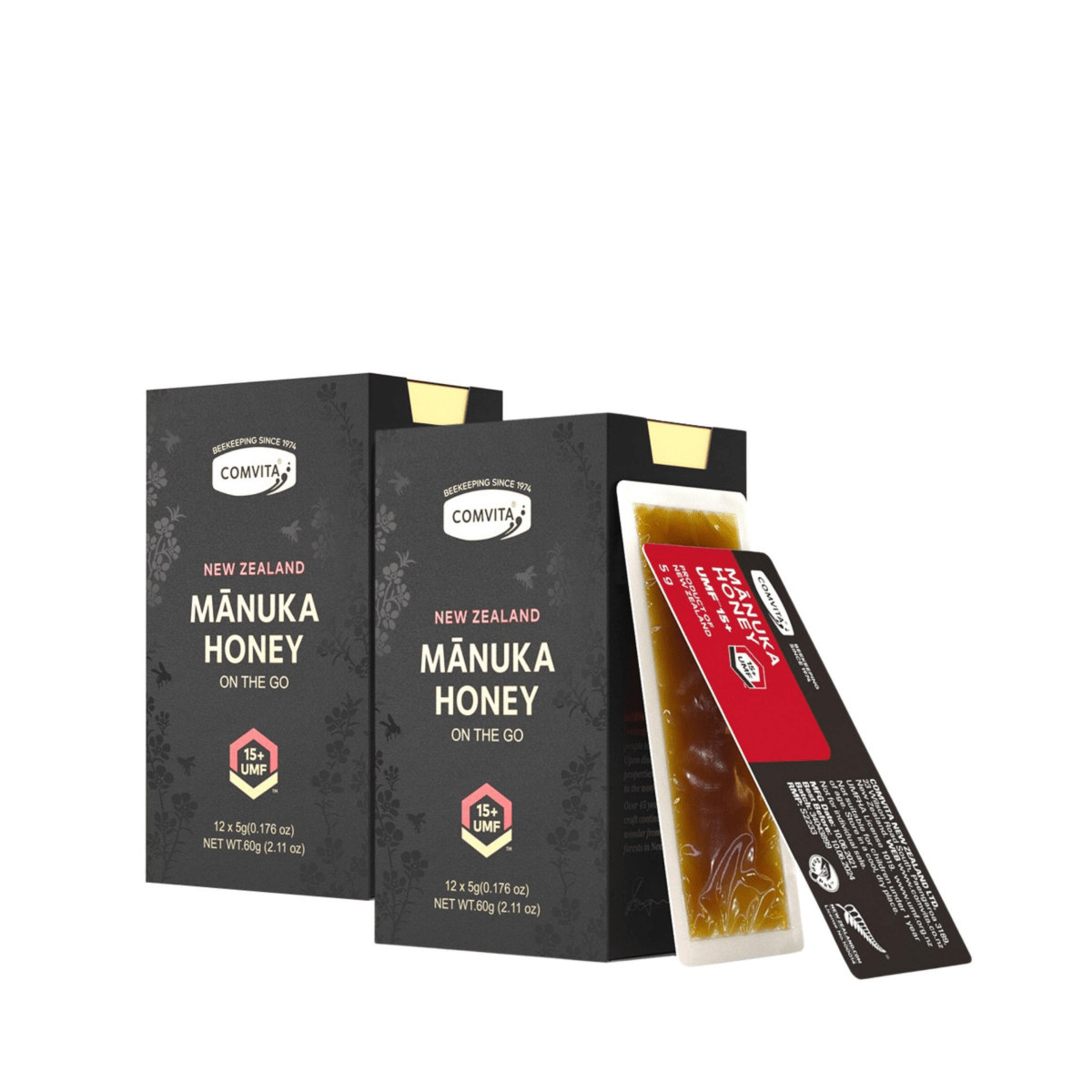 Comvita UMF™ 15+ Manuka Honey Snap Pack 5g 12s (2 Boxes) - Metro Singapore Departmental Store - Celebrating 69 Years in SG