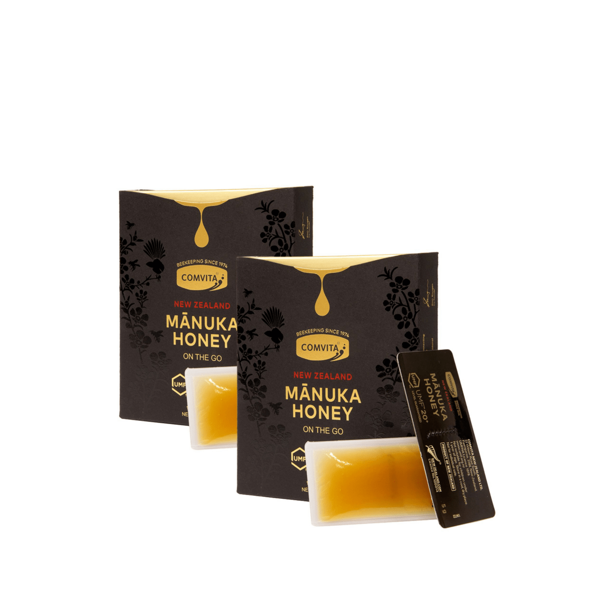 Comvita UMF™ 20+ Manuka Honey Snap Pack 5g 12s (2 Boxes) - Metro Singapore Departmental Store - Celebrating 69 Years in SG