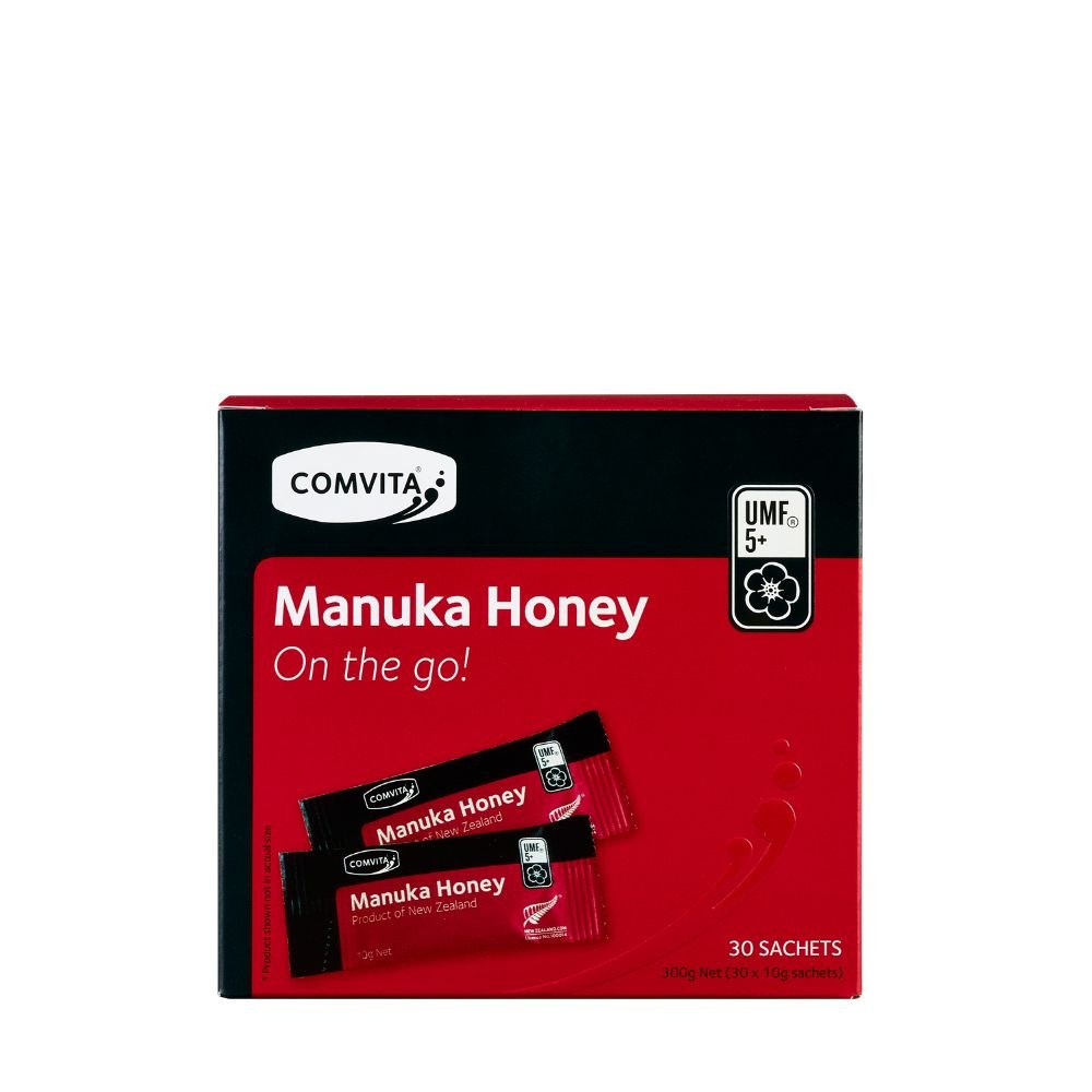 Comvita UMF™ 5+ Manuka Honey On the go! Sachets (30 x 10g) PWP - Metro Singapore Departmental Store - Celebrating 69 Years in SG