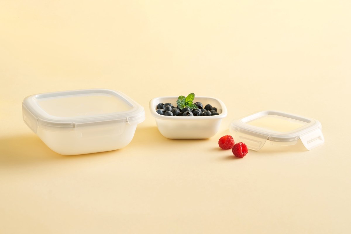 Corelle Coordinates Milkglass Storage Square 2pc Set - Metro Singapore Departmental Store - Celebrating 69 Years in SG
