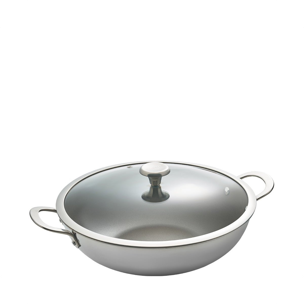 Corelle DuraNano Wok 32cm With Lid - Metro Singapore Departmental